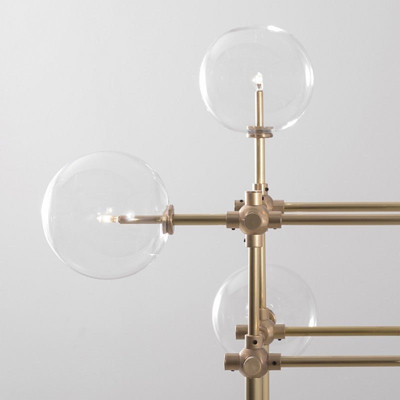 Soap Brass Floor Lamp - Schwung - Luxury Lighting BoutiqueFloor LampSchwung