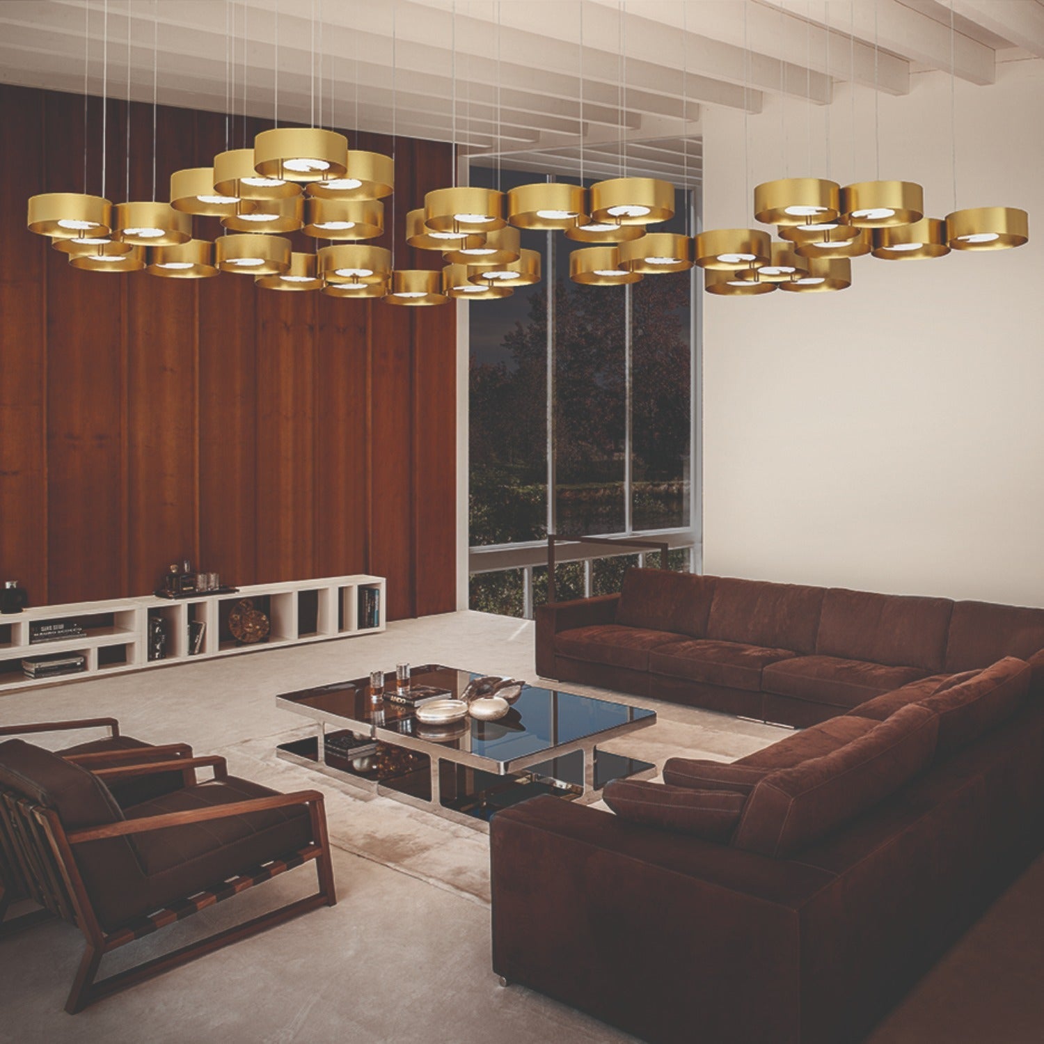 Sound OR3 | 3-Light Modern Chandelier - Masiero - Luxury Lighting Boutique