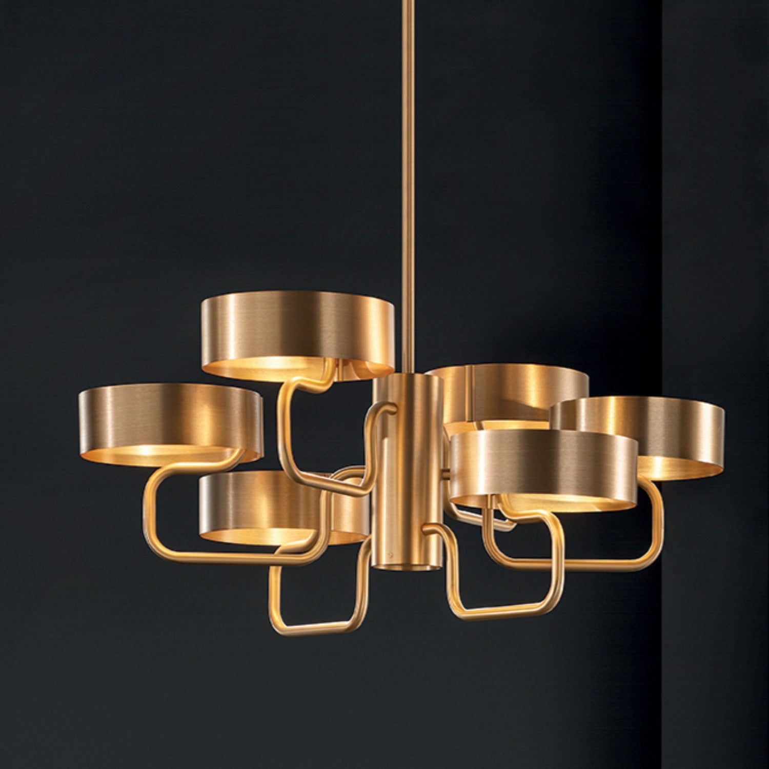 Sound S6 | 6-Light Modern Chandelier - Masiero - Luxury Lighting Boutique