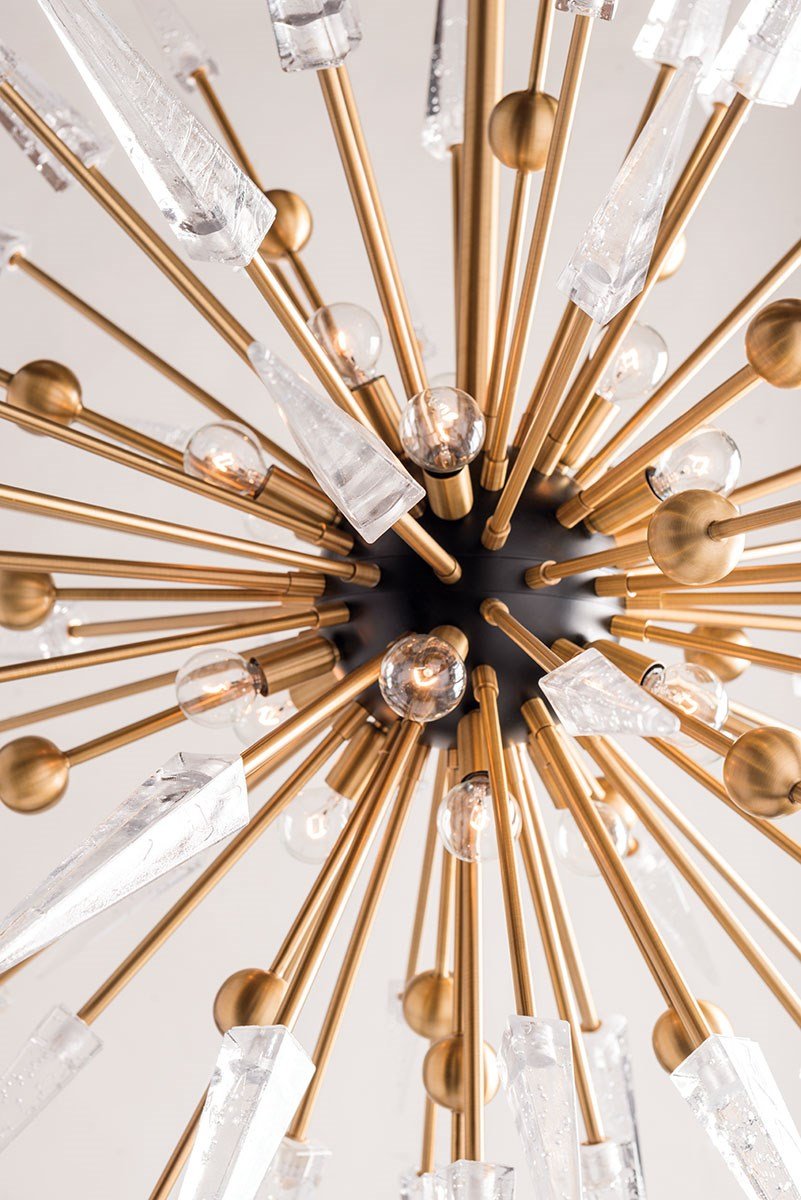 Sparta Modern Chandelier - Hudson Valley - Luxury Lighting BoutiqueBrass/Metal ChandeliersHudson Valley Lighting