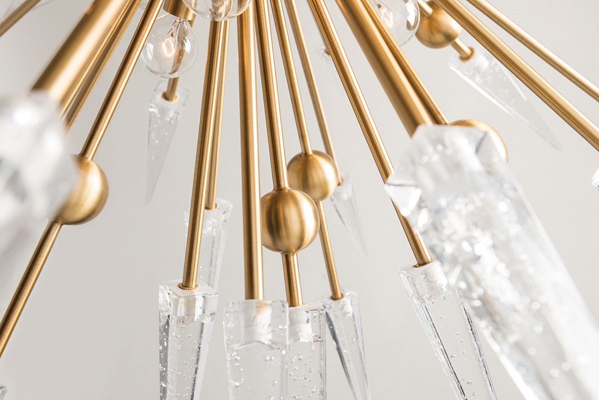 Sparta Modern Chandelier - Hudson Valley - Luxury Lighting BoutiqueBrass/Metal ChandeliersHudson Valley Lighting