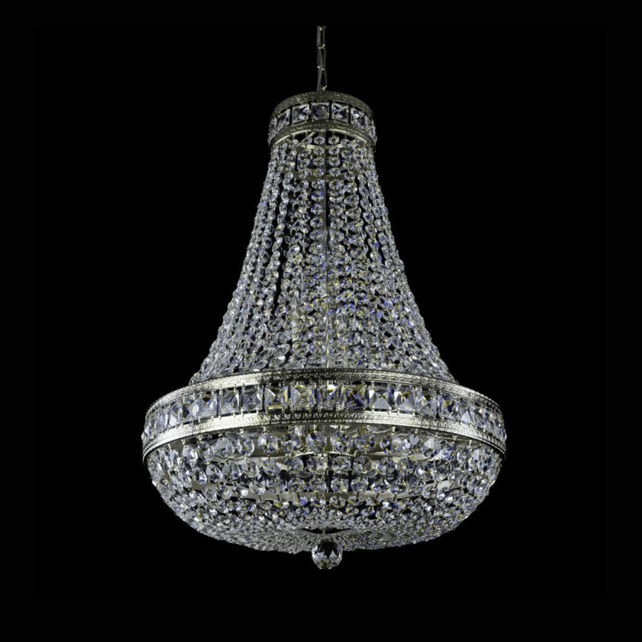 Stockholm 12 Crystal Glass Chandelier - Wranovsky - Luxury Lighting BoutiqueTraditional Crystal ChandeliersWranovsky