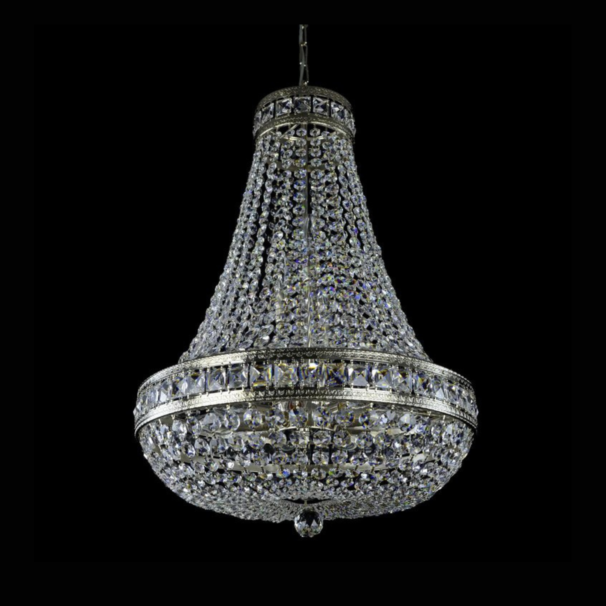 Stockholm 12 Crystal Glass Chandelier - Wranovsky - Luxury Lighting Boutique