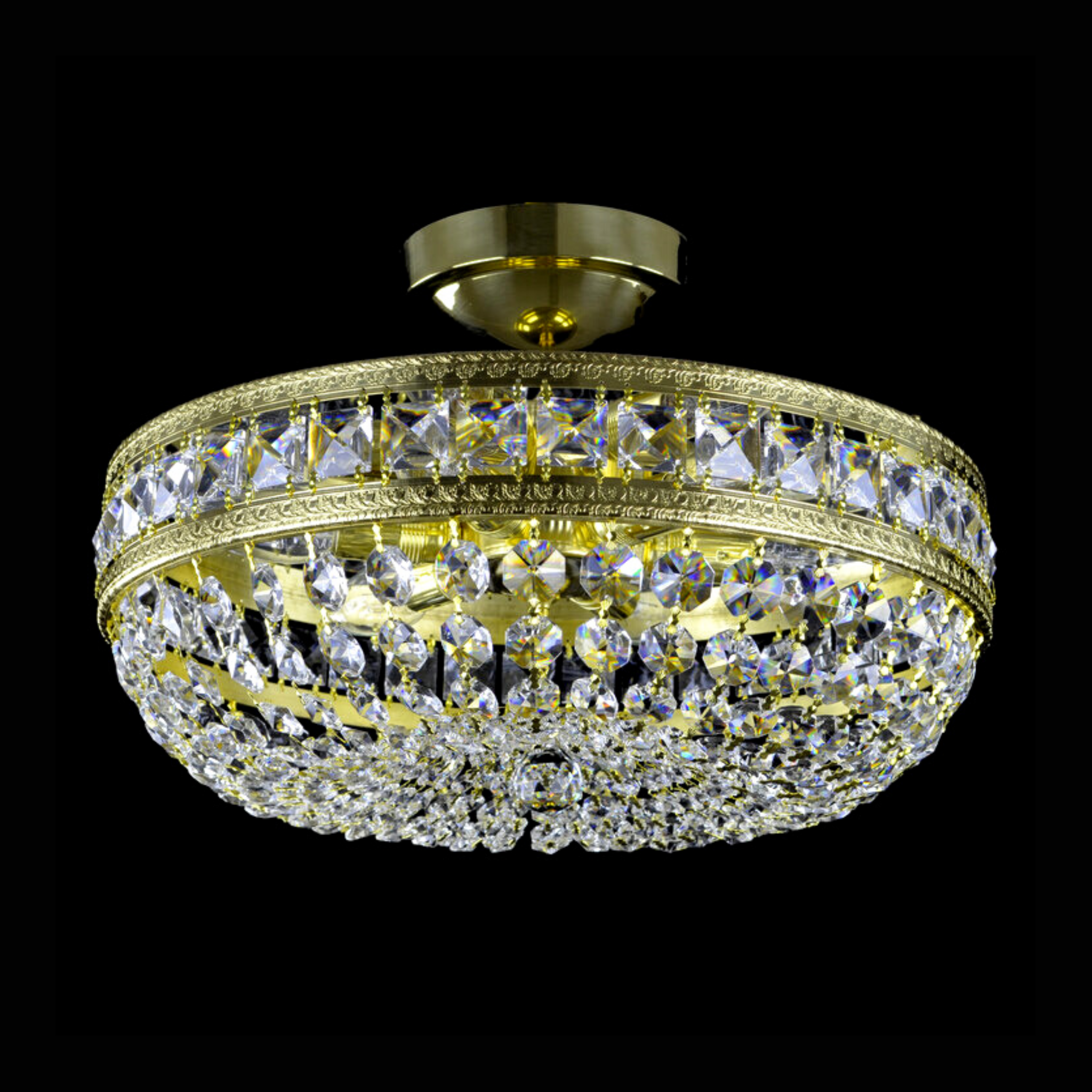 Stockholm 6 Crystal Glass Chandelier - Wranovsky - Luxury Lighting BoutiqueChandeliersWranovsky