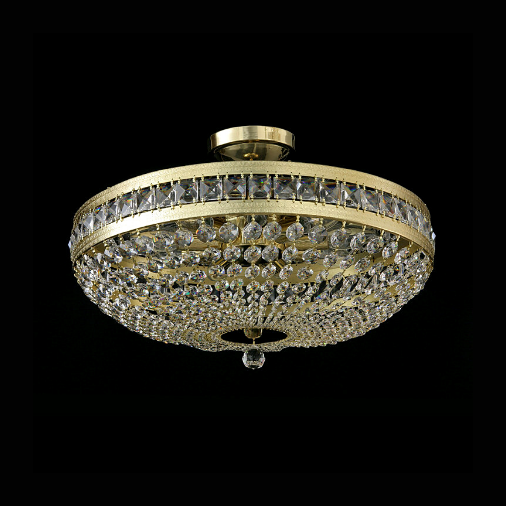 Stockholm 9 Crystal Glass Chandelier - Wranovsky - Luxury Lighting Boutique