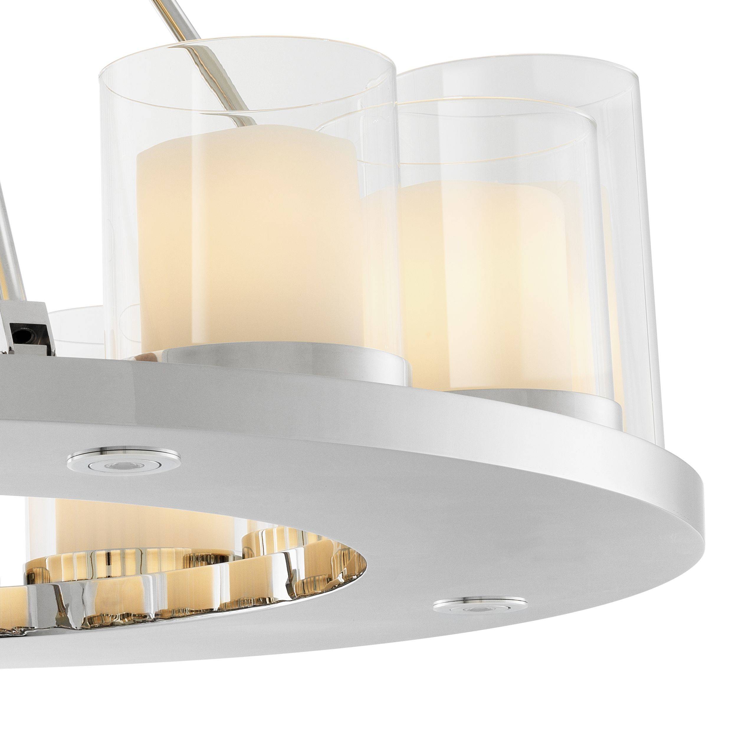 Summit Ring Modern Chandelier - Steel - Eichholtz - Luxury Lighting BoutiqueBrass/Metal ChandeliersEichholtz