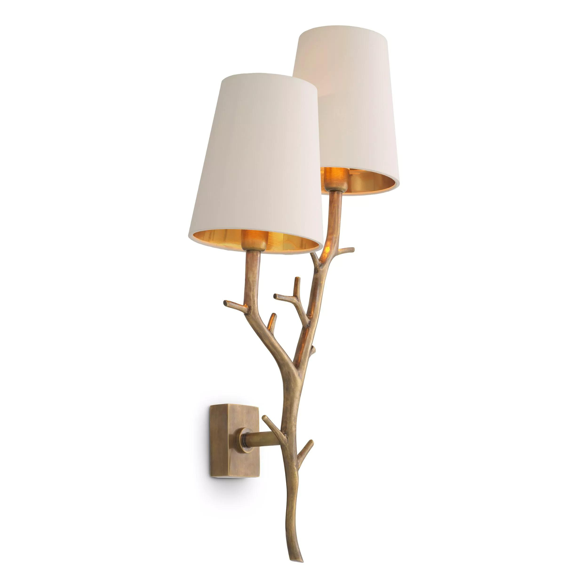 Syracuse Wall Light (Vintage Brass) - Eichholtz - Luxury Lighting Boutique