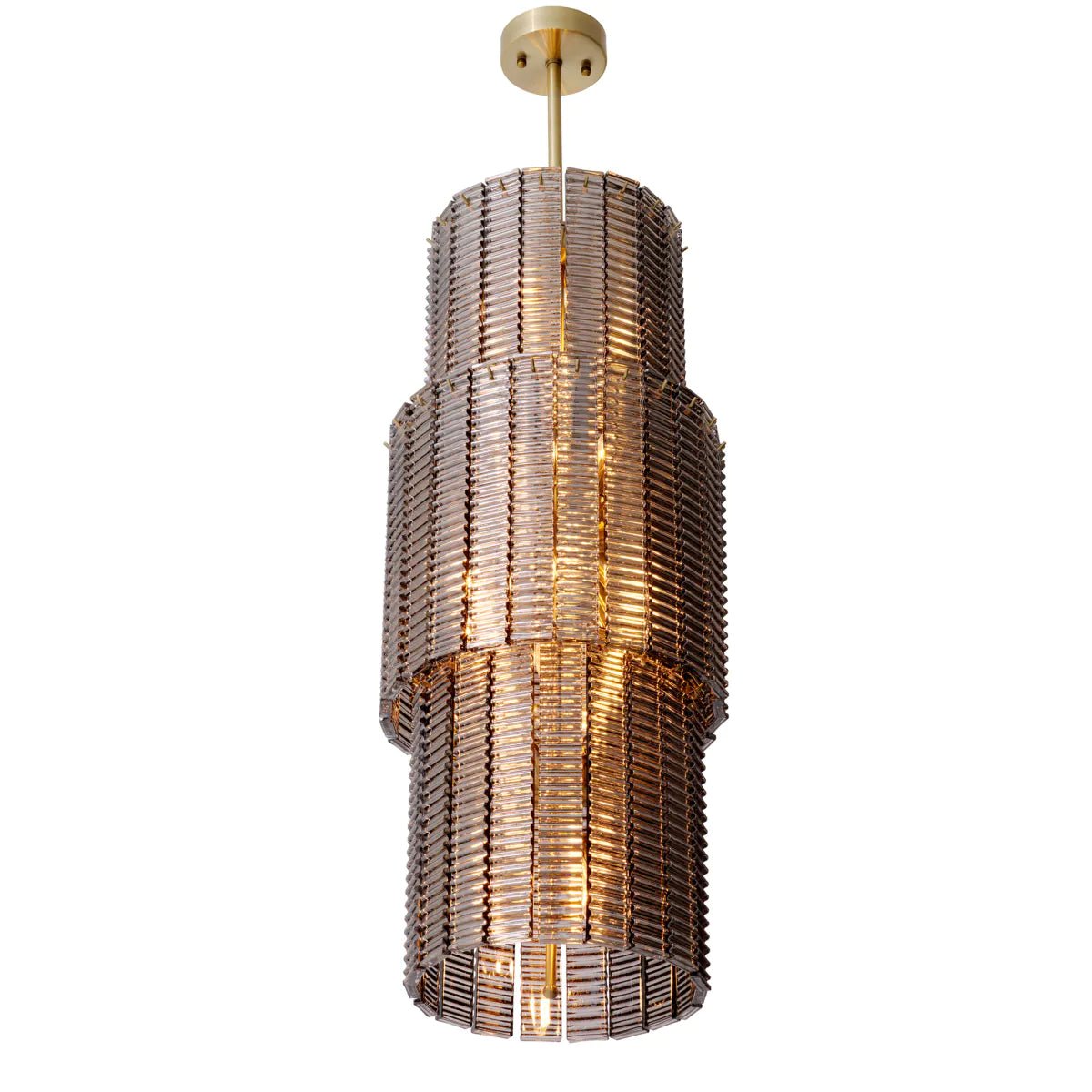 Imperial Chandelier - Brass & Smoke - Eichholtz - Luxury Lighting BoutiqueCeiling LightEichholtz