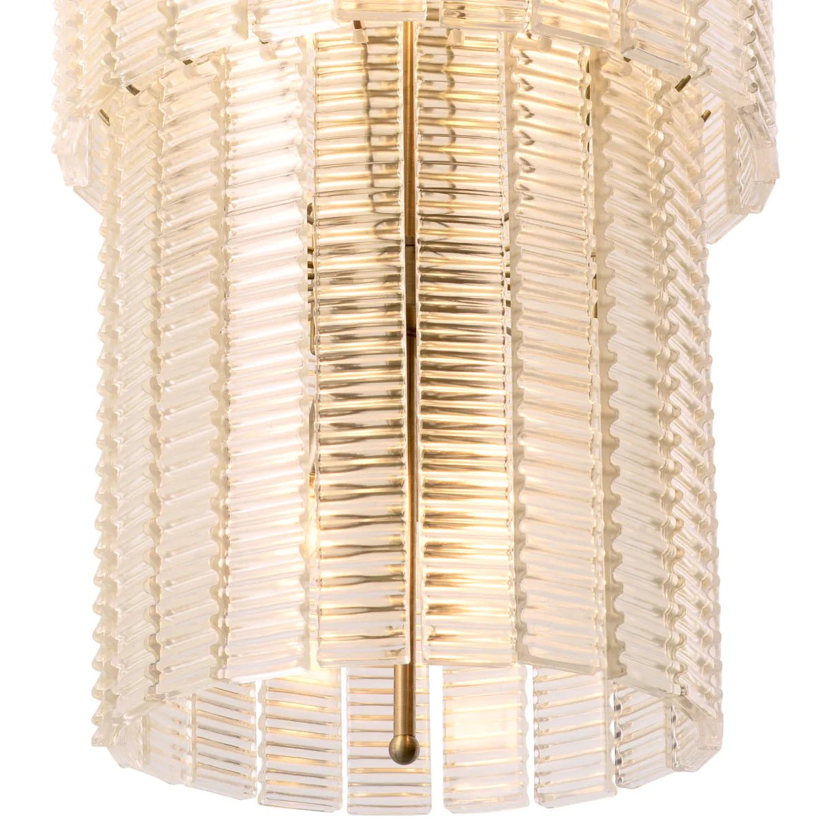 Imperial Chandelier - Brass & Clear Glass - Eichholtz - Luxury Lighting BoutiqueCeiling LightEichholtz