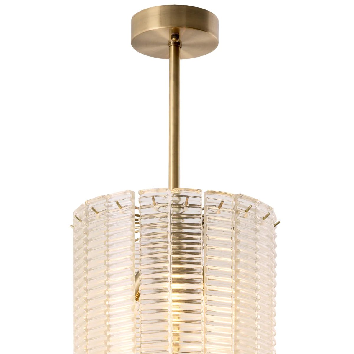 Imperial Chandelier - Brass & Clear Glass - Eichholtz - Luxury Lighting BoutiqueCeiling LightEichholtz