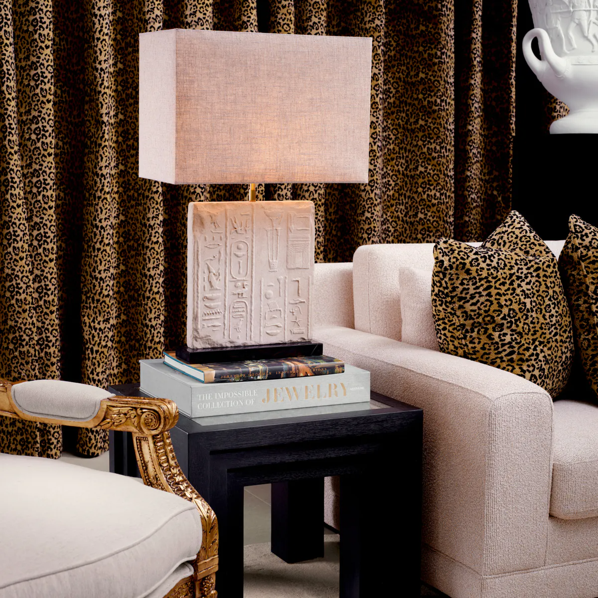 "Table Lamp Hathor by Eichholtz – Elegant and luxurious lighting design"
