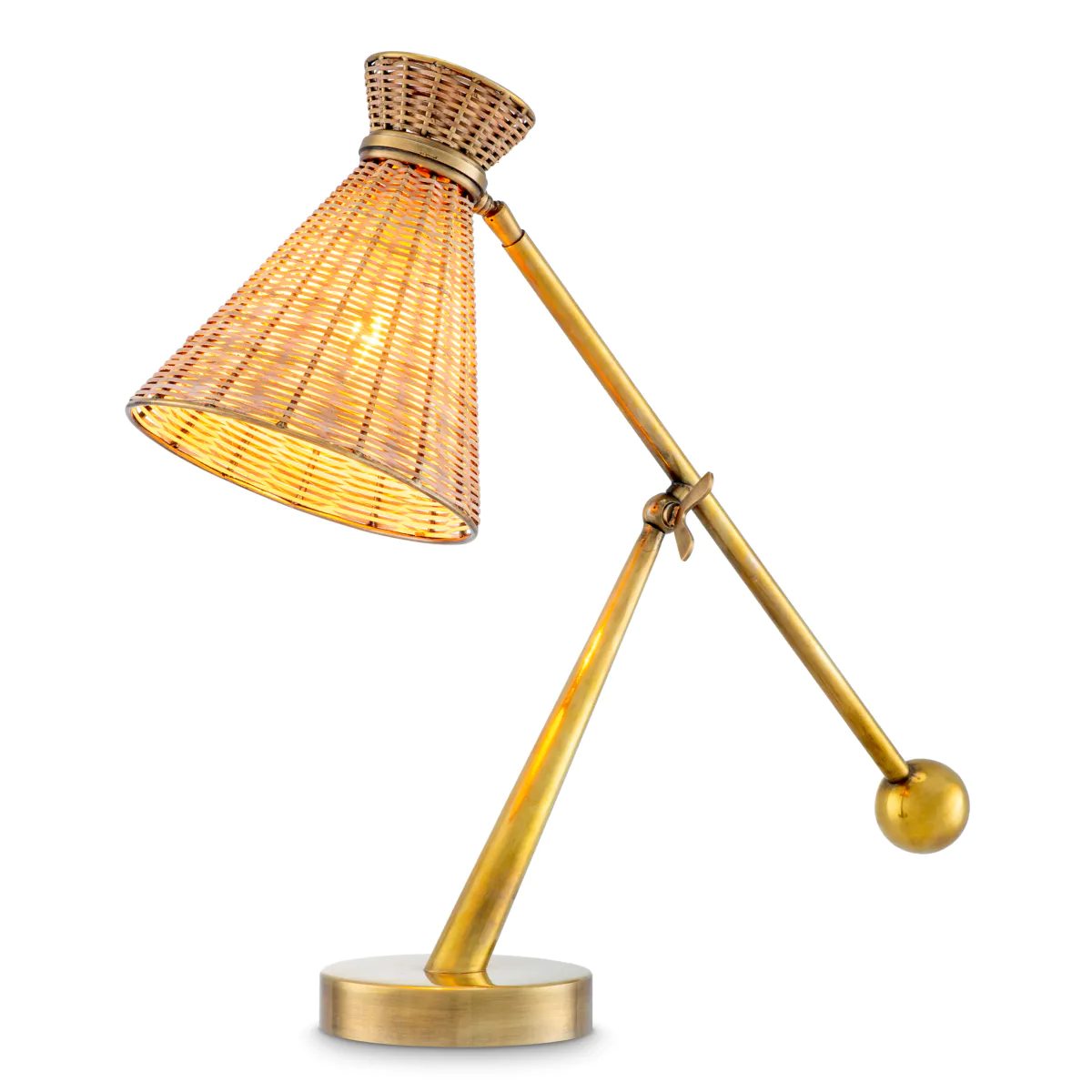 "Table Lamp Kon Tiki by Eichholtz – Exotic and luxurious lighting design"