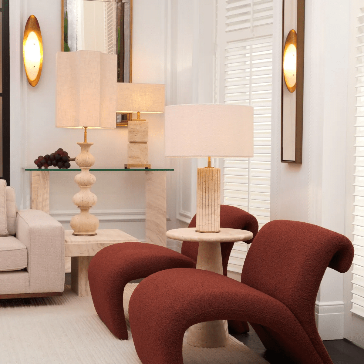 Table Lamp Newton L - Eichholtz - Luxury Lighting BoutiqueTable LampEichholtz