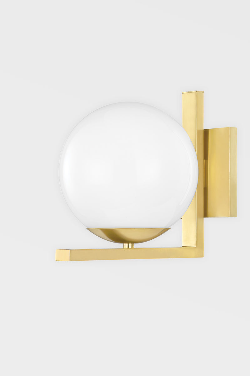 Tanner Wall Sconce - 5081-AGB-CE - Hudson Valley - Luxury Lighting Boutique