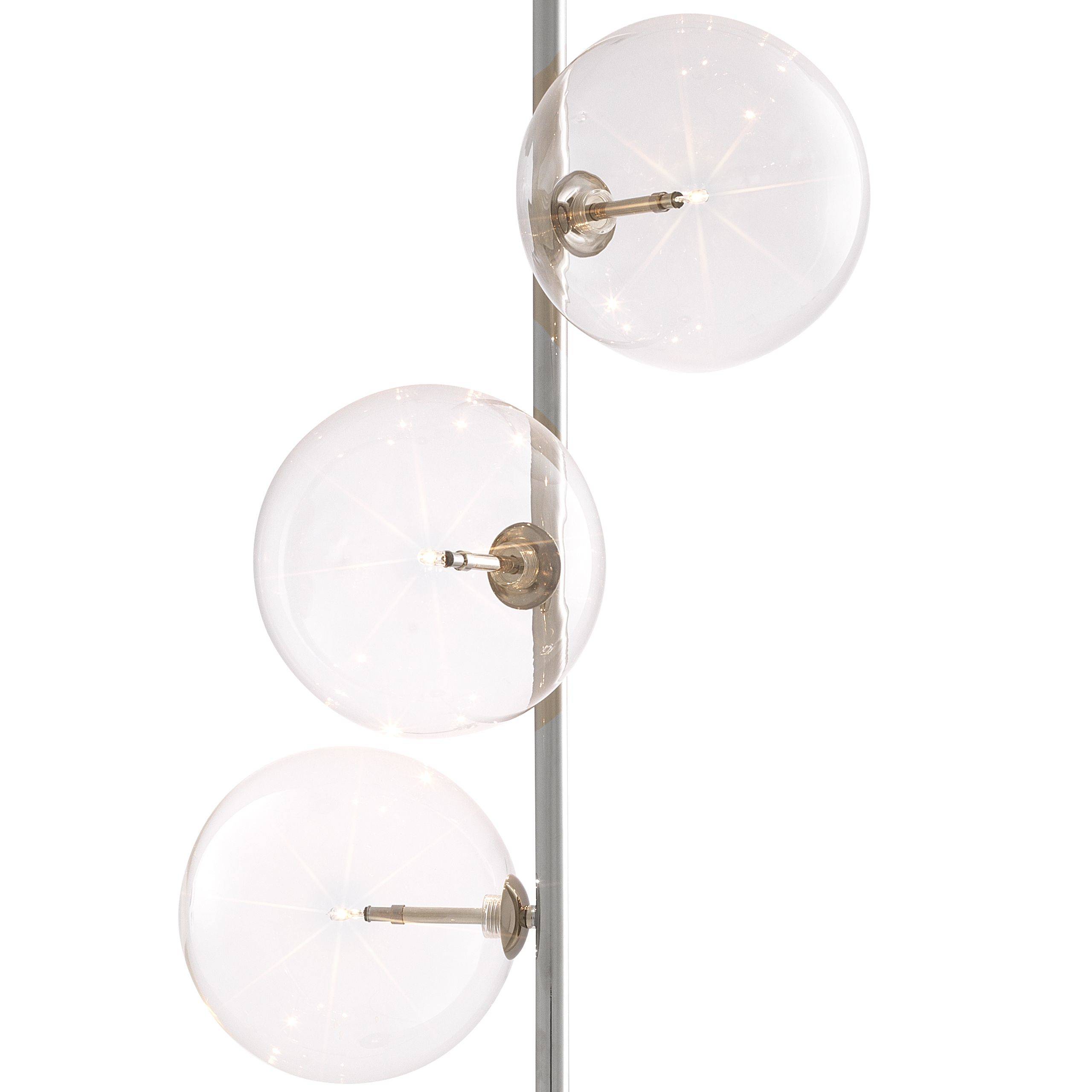 Tempo Floor Lamp - Brass | Nickel - Eichholtz - Luxury Lighting BoutiqueFloor LampEichholtz
