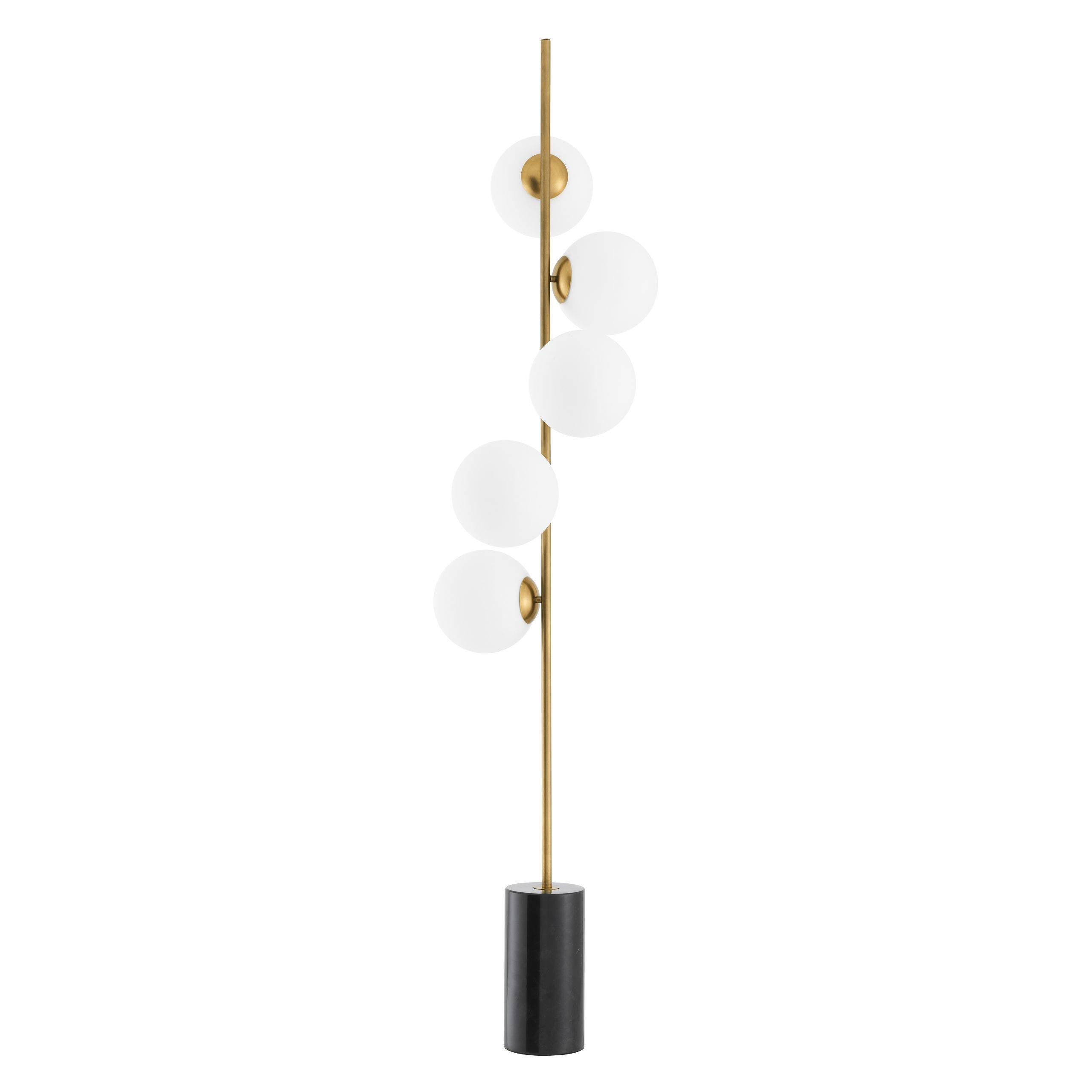 Tempo Floor Lamp - Brass | Nickel - Eichholtz - Luxury Lighting BoutiqueFloor LampEichholtz