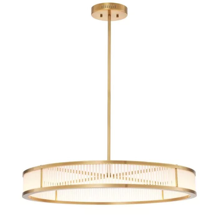 Thibaud L Modern Brass Chandelier - Antique Brass - Eichholtz - Luxury Lighting BoutiqueBrass/Metal ChandeliersEichholtz