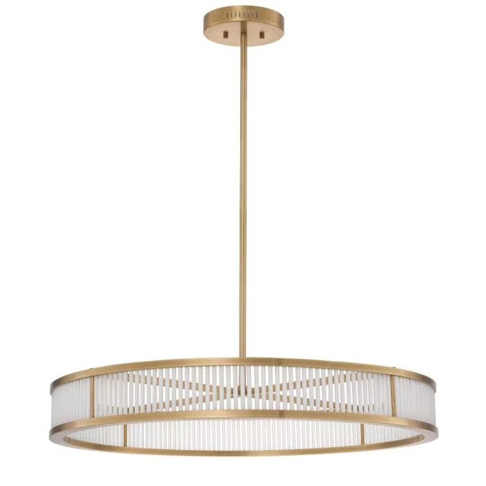 Thibaud L Modern Brass Chandelier - Antique Brass - Eichholtz - Luxury Lighting BoutiqueBrass/Metal ChandeliersEichholtz