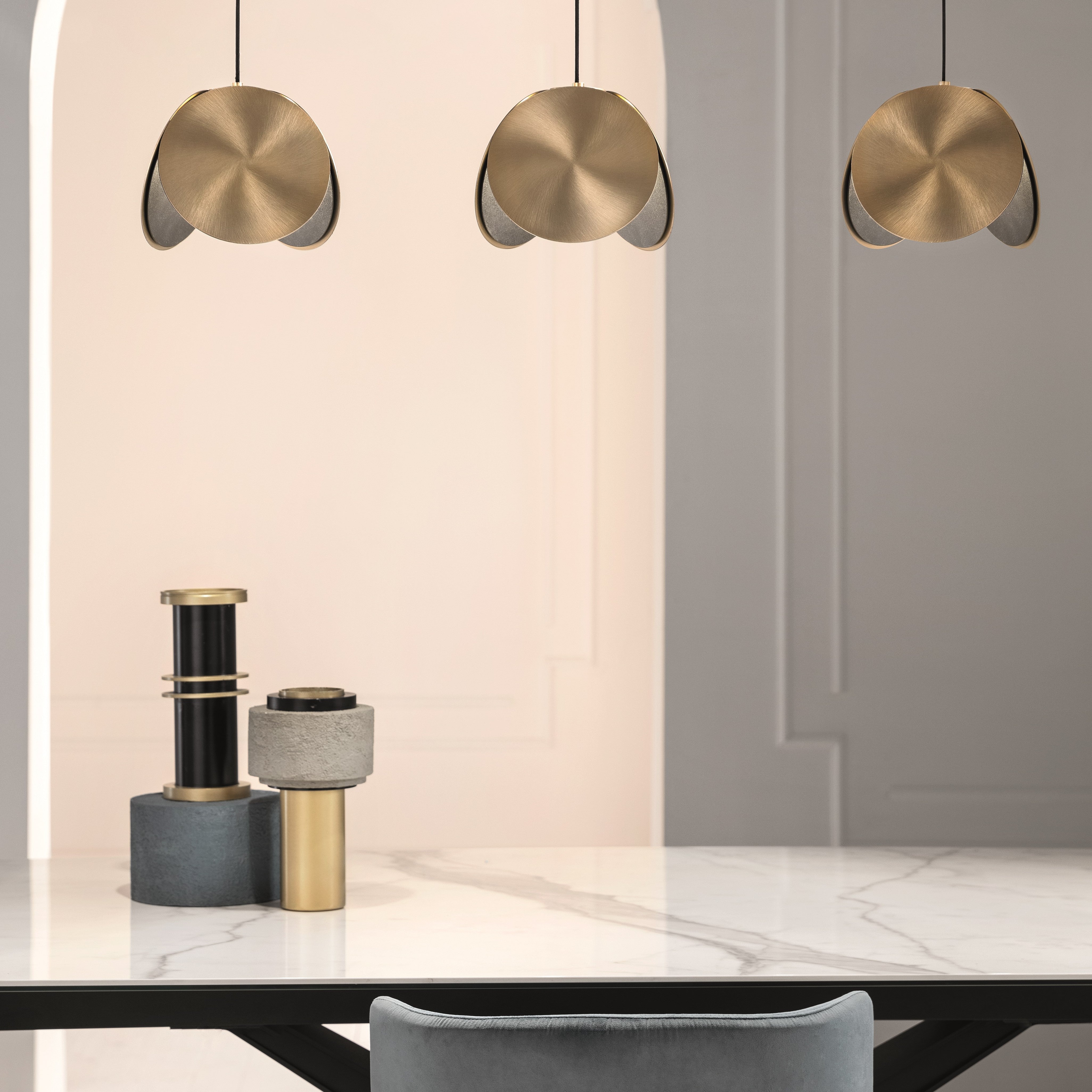 Timeo S1 20 | 1-Light Pendant - Masiero - Luxury Lighting Boutique