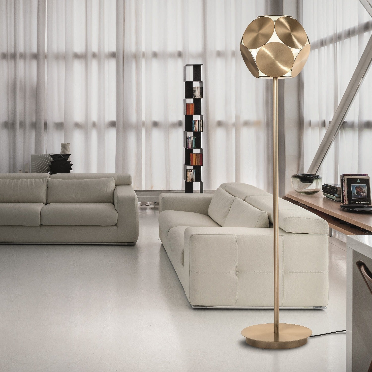 Timeo STL | Floor Lamp - Masiero - Luxury Lighting Boutique