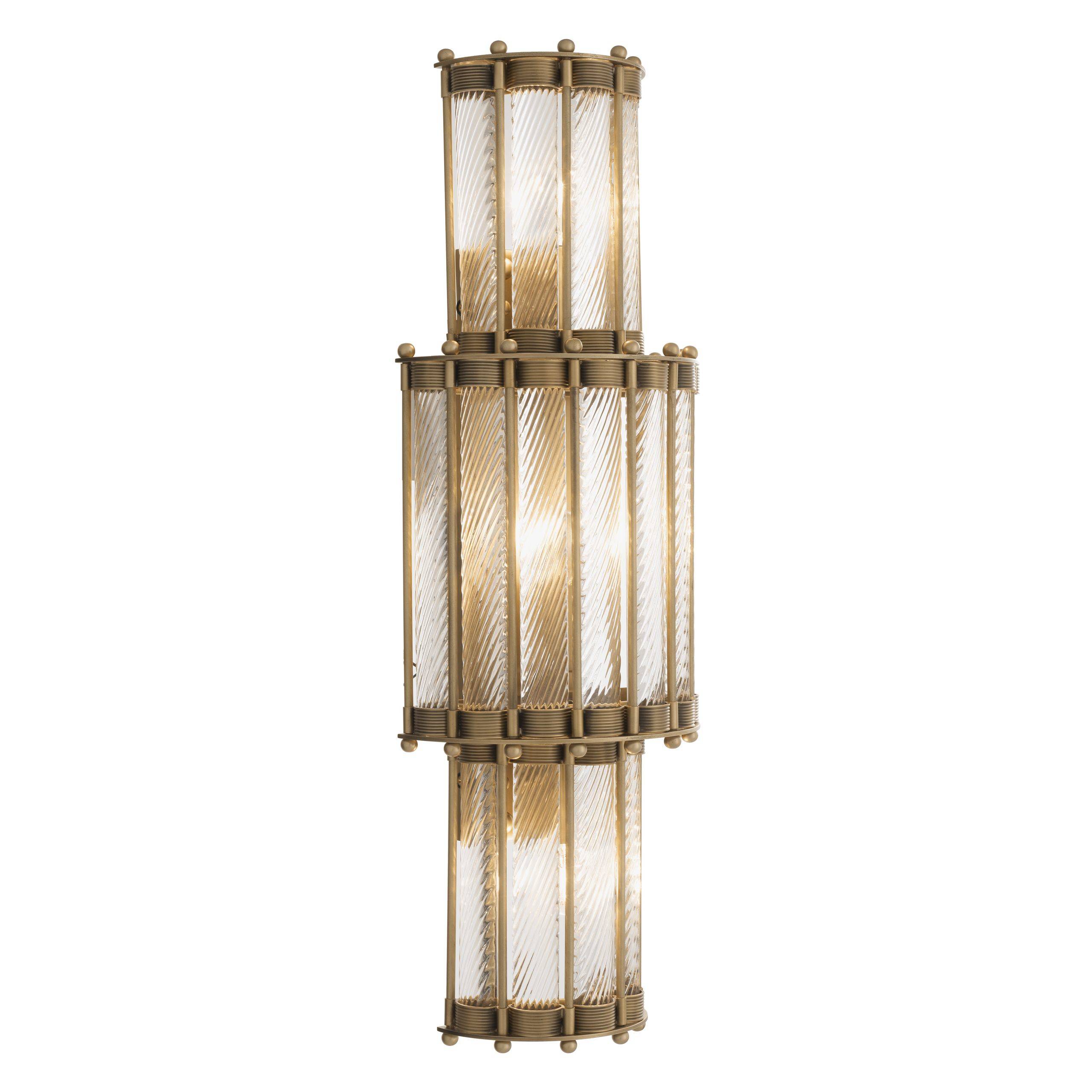Tiziano Wall Lamps L - Brass - Eichholtz - Luxury Lighting BoutiqueWall LightsEichholtz