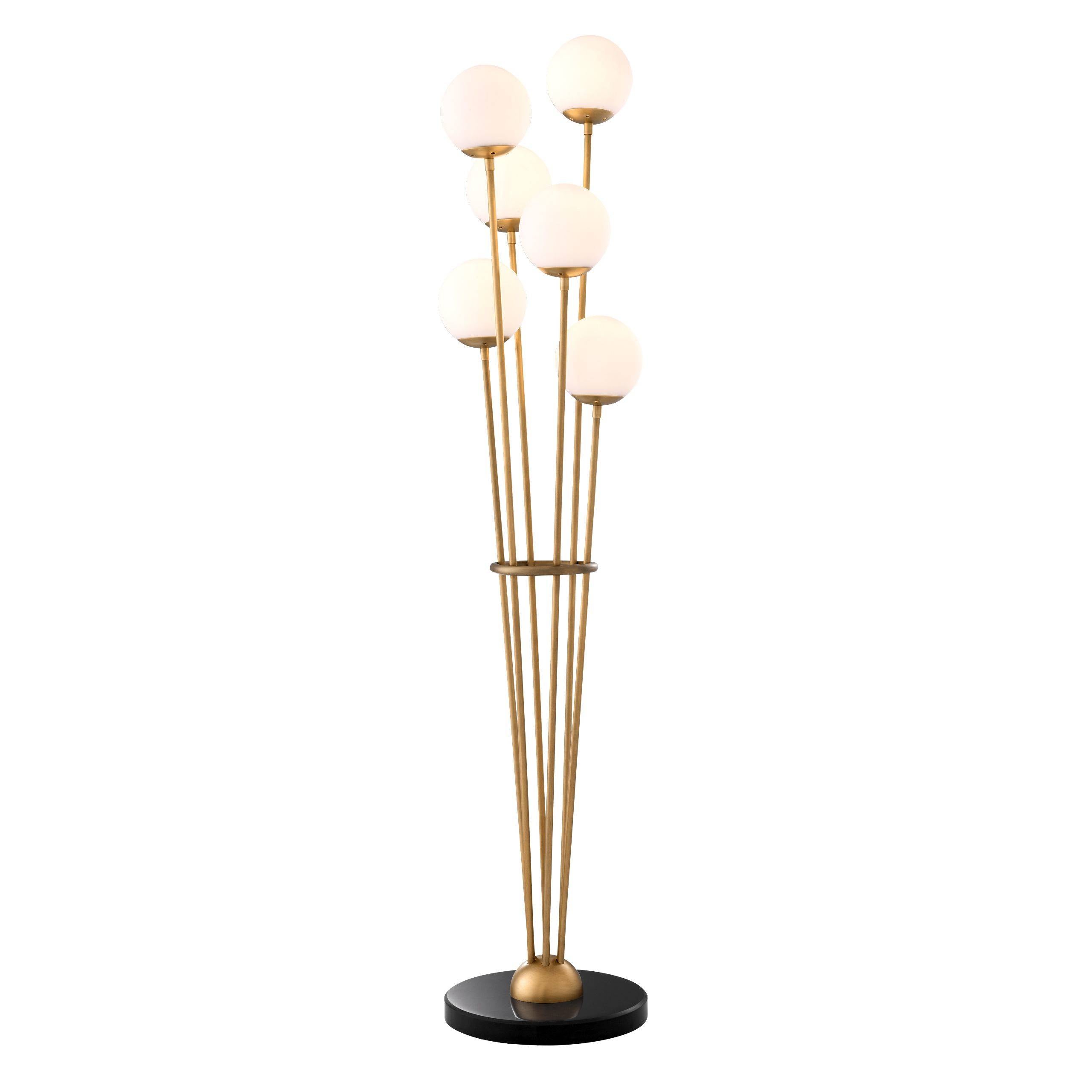 Tortora Floor Lamp - Brass - Eichholtz - Luxury Lighting BoutiqueFloor LampEichholtz