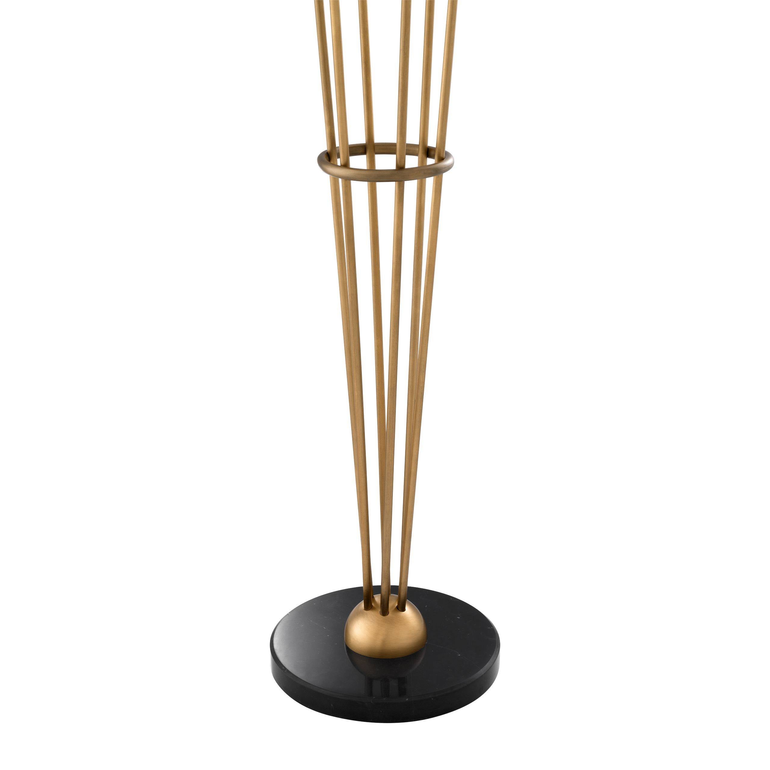Tortora Floor Lamp - Brass - Eichholtz - Luxury Lighting BoutiqueFloor LampEichholtz