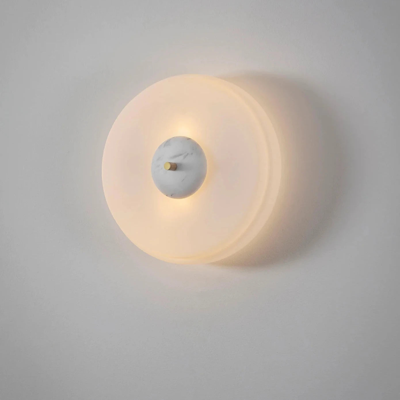 Trave Wall Light (Green/White Marble) - Luxury Lighting Boutique