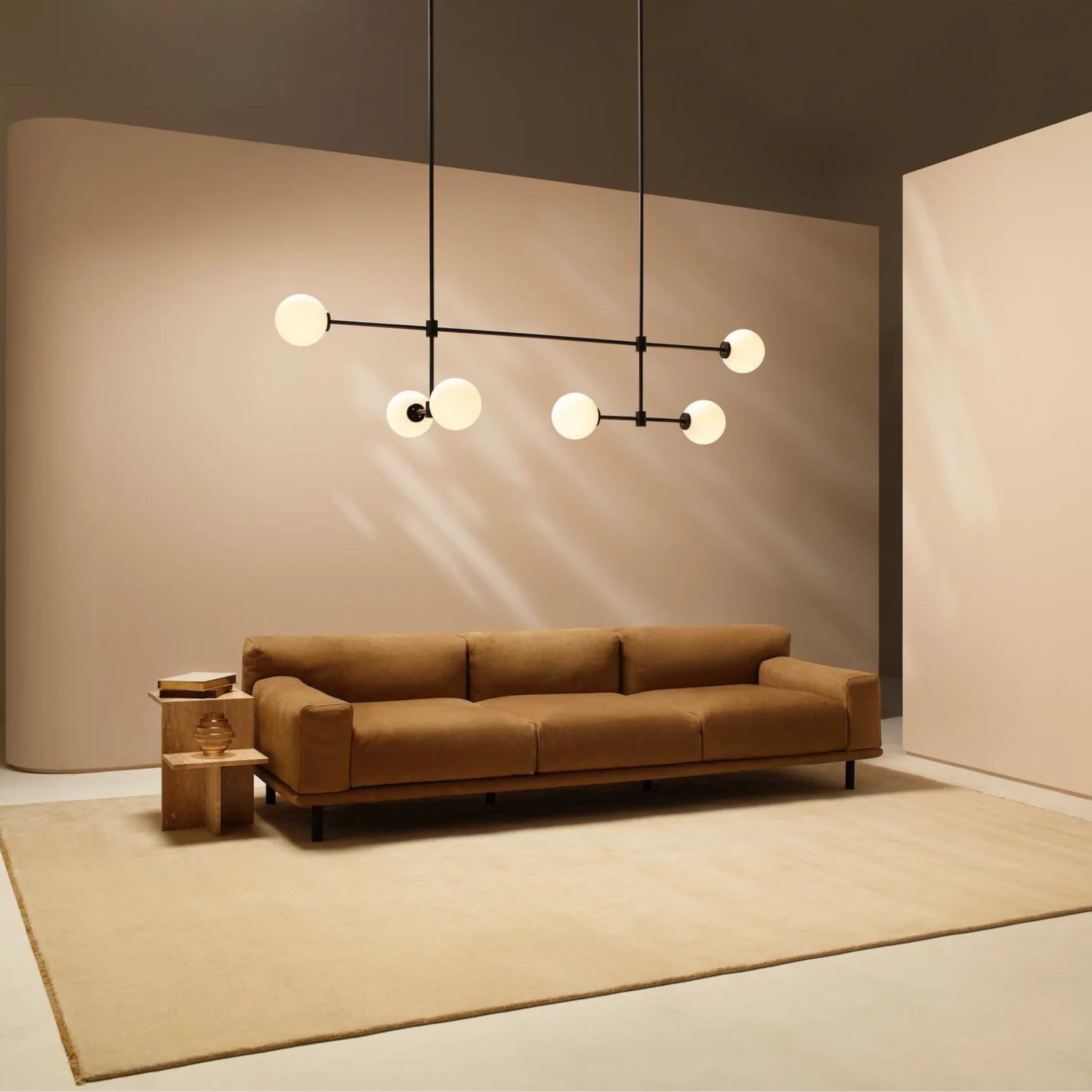 Trevi Multi Arm 6/10 (Satin Brass & Bronze) - CTO Lighting - Luxury Lighting Boutique