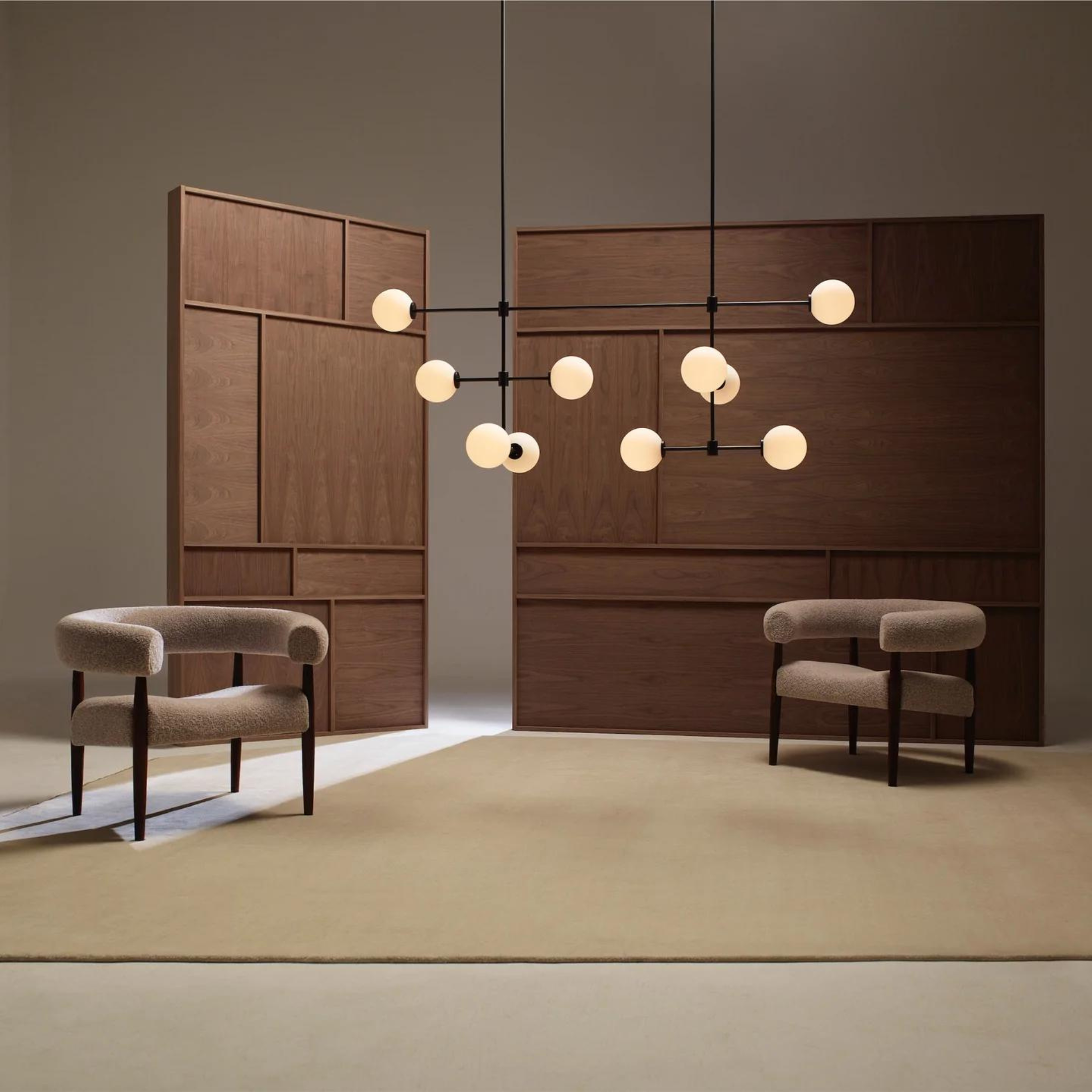 Trevi Multi Arm 6/10 (Satin Brass & Bronze) - CTO Lighting - Luxury Lighting Boutique