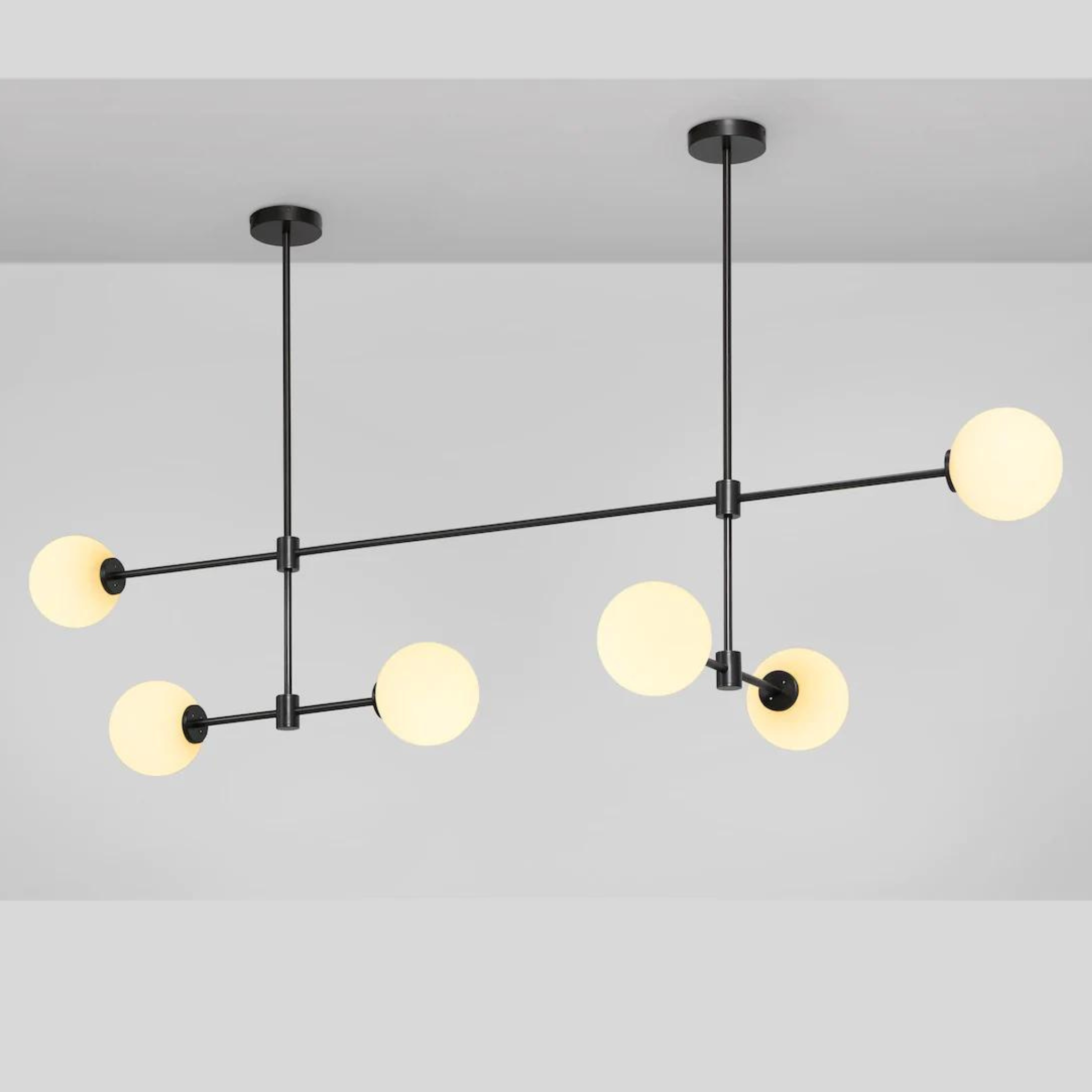 Trevi Multi Arm 6/10 (Satin Brass & Bronze) - CTO Lighting - Luxury Lighting Boutique
