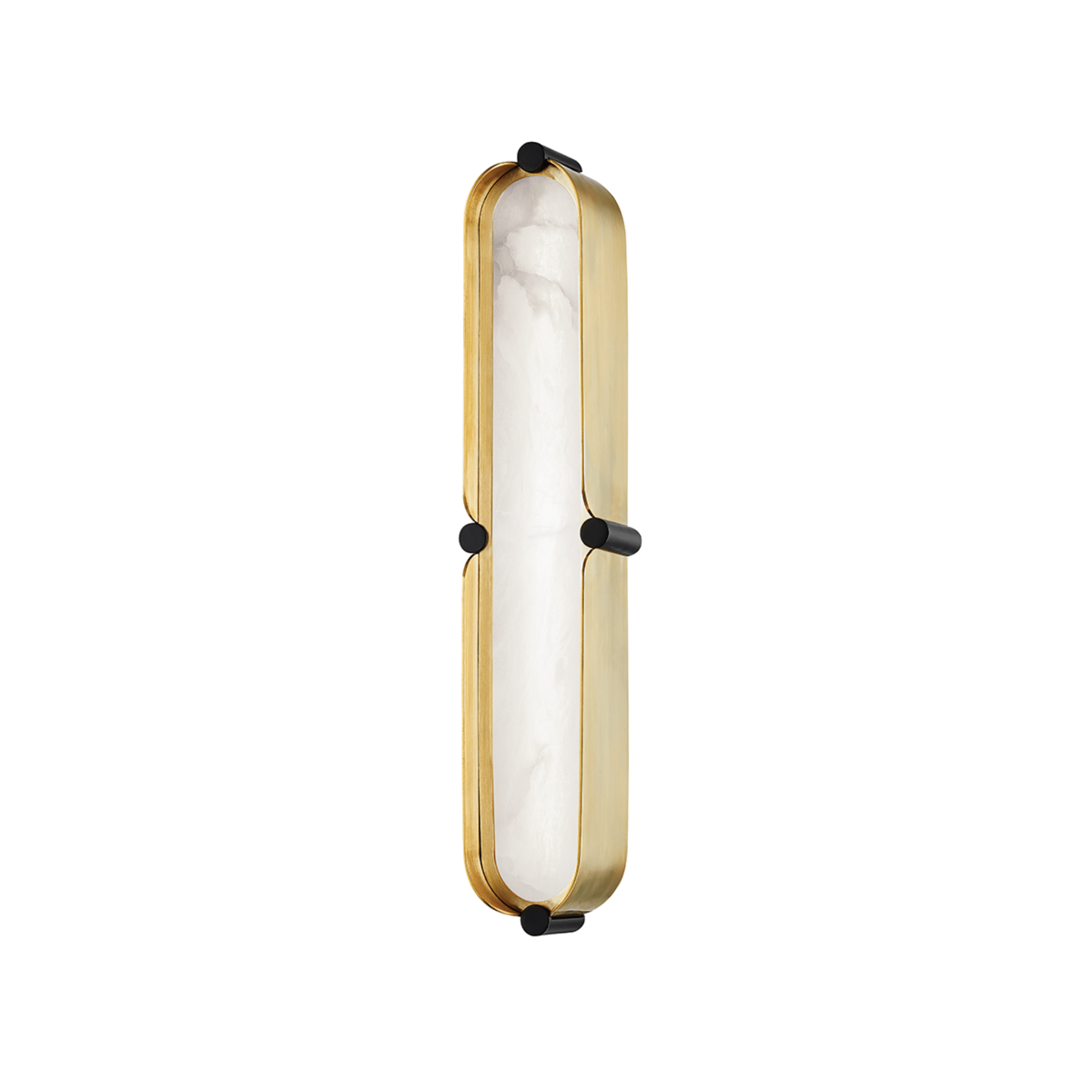 Tribeca Bath & Vanity Wall Sconce - 2916 - AGB/BK - CE - Hudson Valley. - Luxury Lighting BoutiqueWall LightHudson Valley Lighting