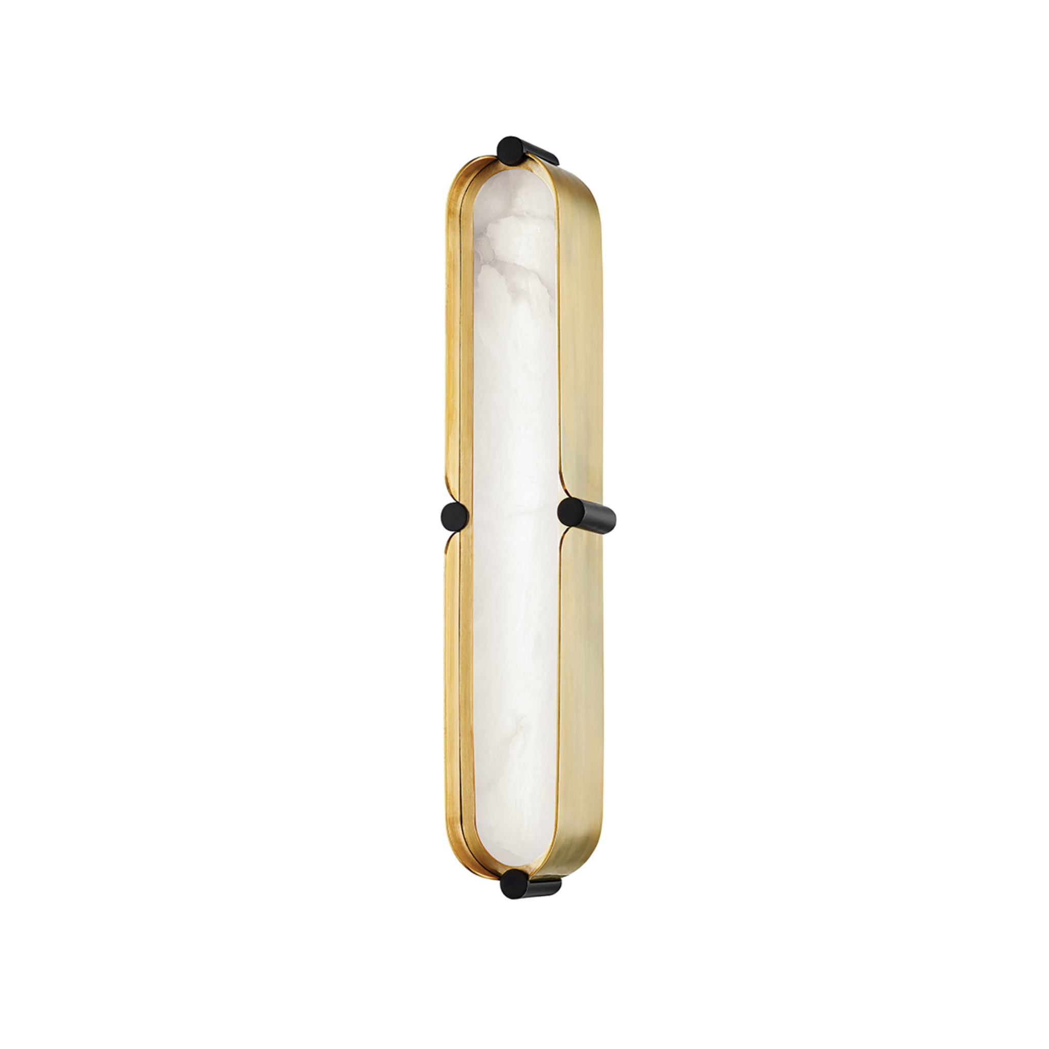 Tribeca Bath & Vanity Wall Sconce - 2916-AGB/BK-CE - Hudson Valley. - Luxury Lighting Boutique