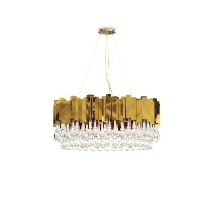 Trump 24 - Light Modern Chandelier - Luxxu - Luxury Lighting BoutiqueModern Crystal ChandeliersLuxxu