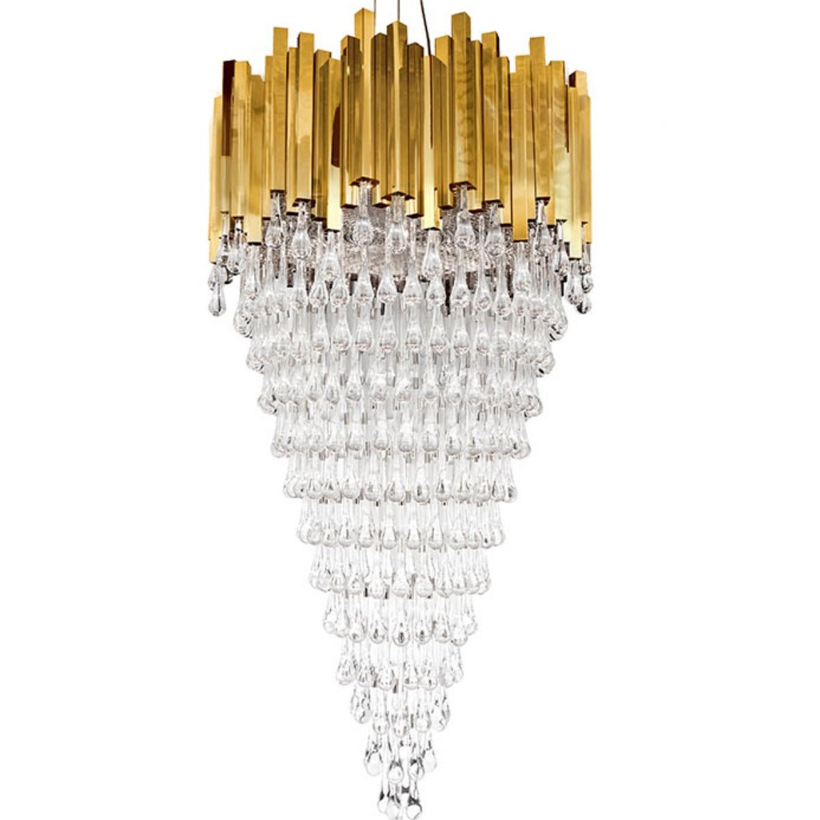 Trump 24 - Light Modern Chandelier - Luxxu - Luxury Lighting BoutiqueModern Crystal ChandeliersLuxxu
