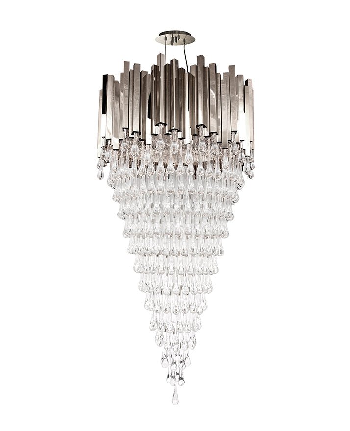 Trump 24 - Light Modern Chandelier - Luxxu - Luxury Lighting BoutiqueModern Crystal ChandeliersLuxxu