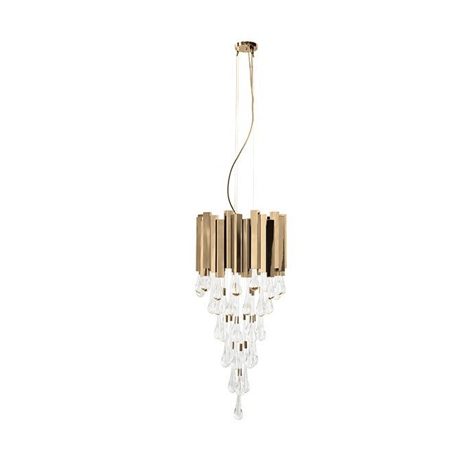 Trump 8 - Light Crystal Pendant - Luxxu - Luxury Lighting BoutiqueBasket & Pendant ChandeliersLuxxu