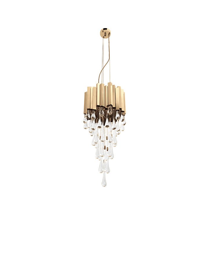 Trump 8 - Light Crystal Pendant - Luxxu - Luxury Lighting BoutiqueBasket & Pendant ChandeliersLuxxu