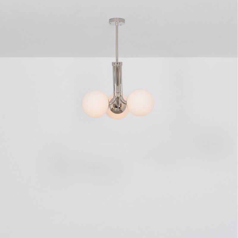 Tubular 3 - Light Modern Brass Chandelier - M | L - Schwung - Luxury Lighting BoutiqueBrass/Metal ChandeliersSchwung