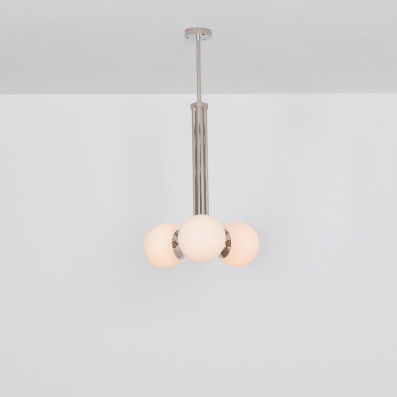 Tubular 3 - Light Modern Brass Chandelier - M | L - Schwung - Luxury Lighting BoutiqueBrass/Metal ChandeliersSchwung