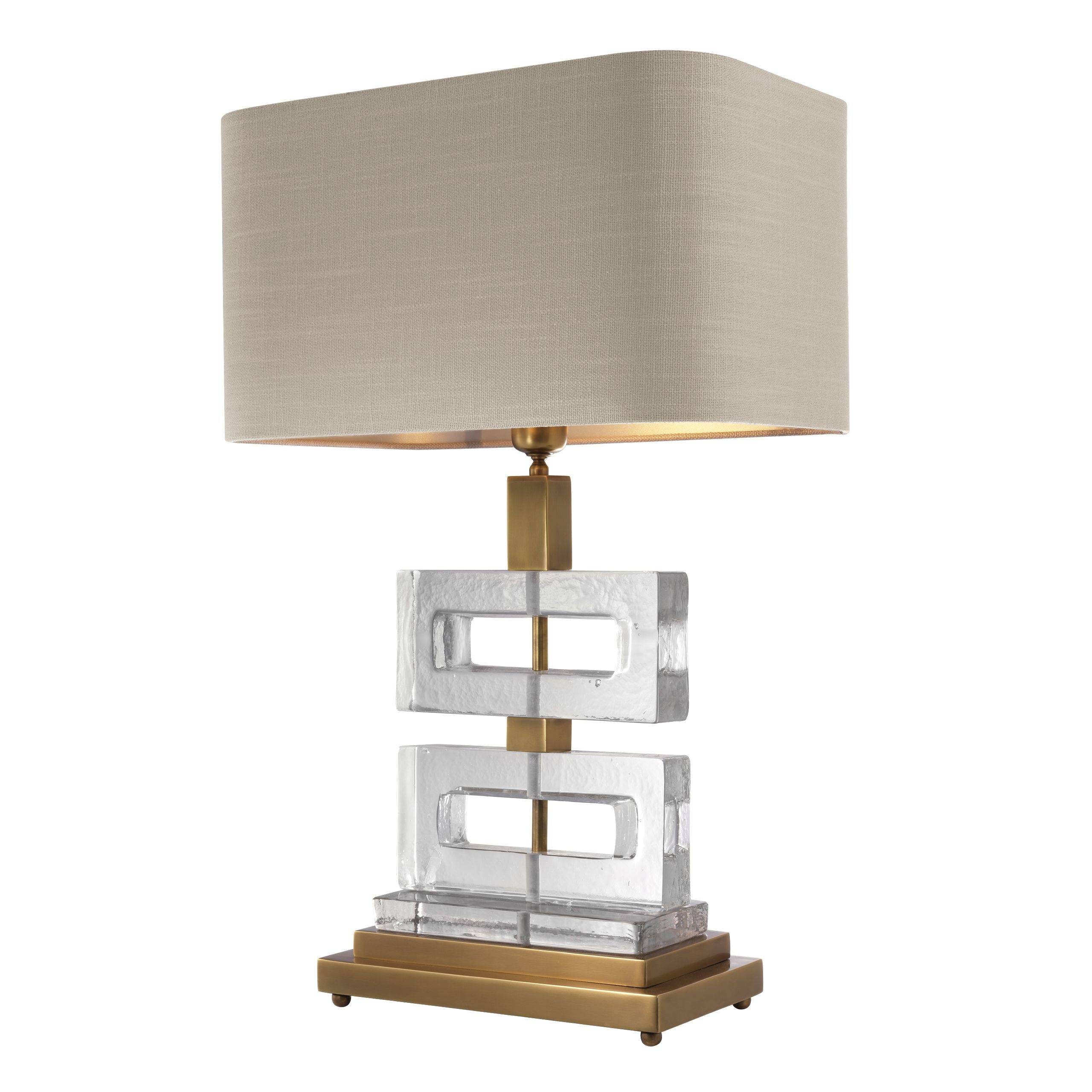 Umbria Table Lamp - Brass | Nickel - Eichholtz - Luxury Lighting BoutiqueTable LampEichholtz