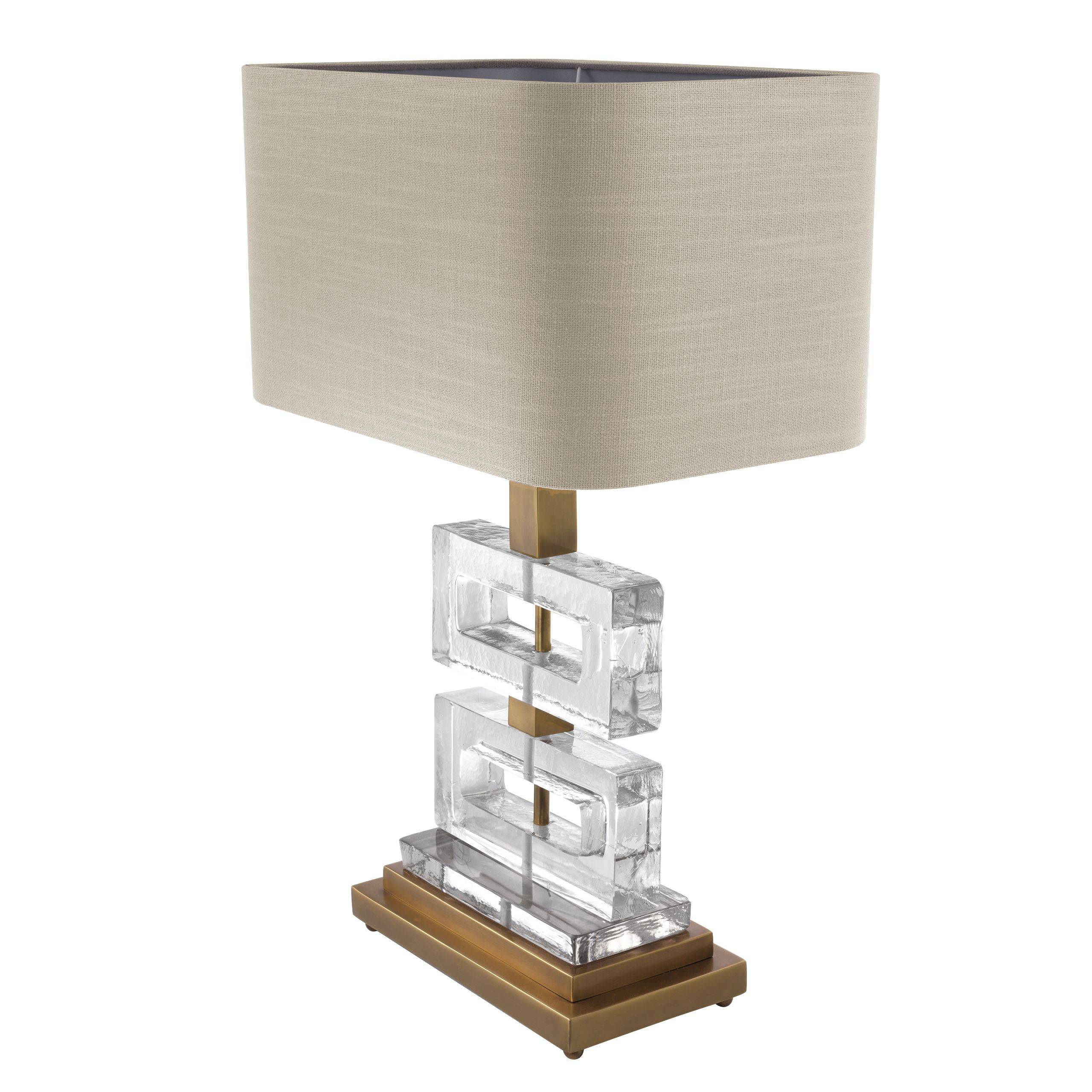 Umbria Table Lamp - Brass | Nickel - Eichholtz - Luxury Lighting BoutiqueTable LampEichholtz