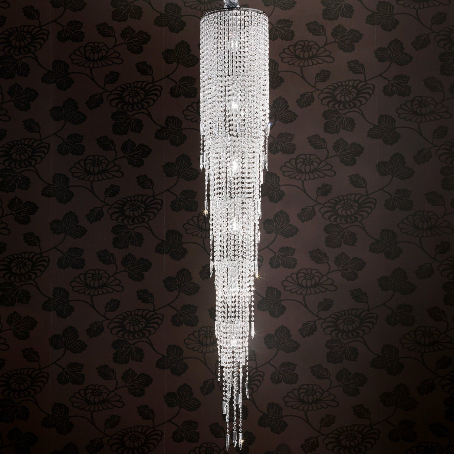 V825/S6 6-Light Modern Glass Chandelier - Masiero - Luxury Lighting Boutique