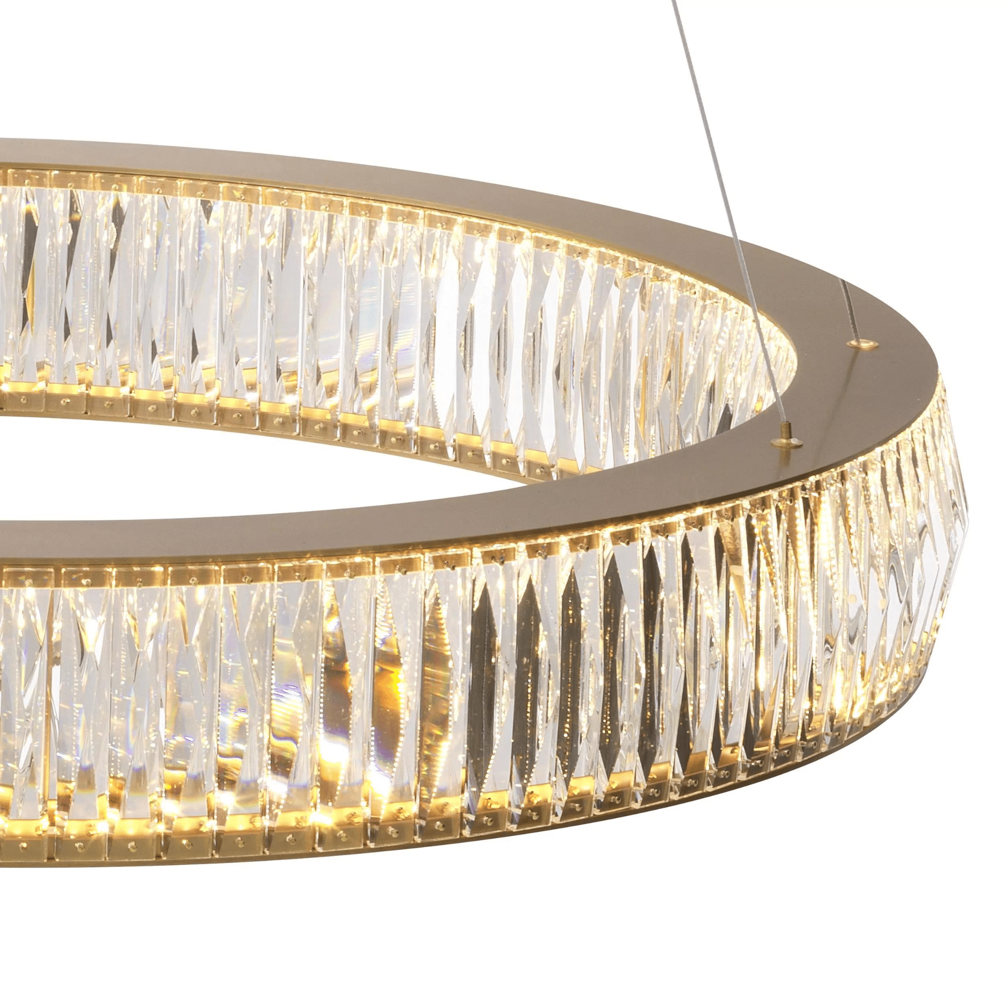 Vancouver L Modern Chandelier - Brass - Eichholtz - Luxury Lighting BoutiqueCeiling LightEichholtz