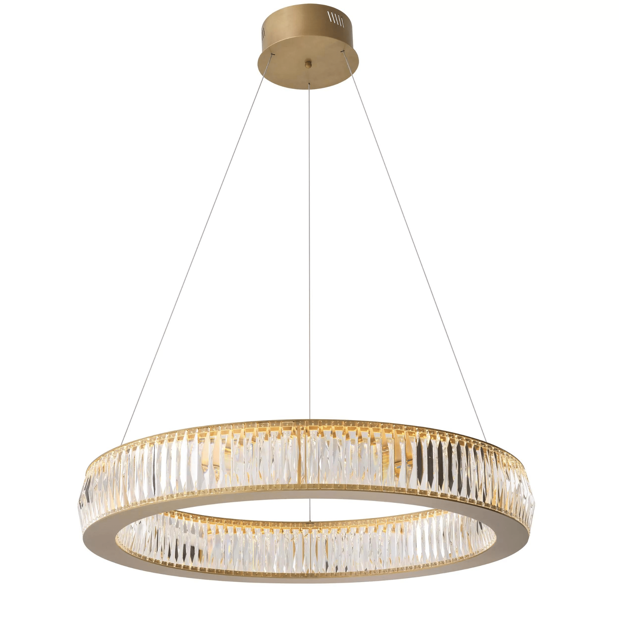 Vancouver L Modern Chandelier - Brass - Eichholtz - Luxury Lighting BoutiqueCeiling LightEichholtz