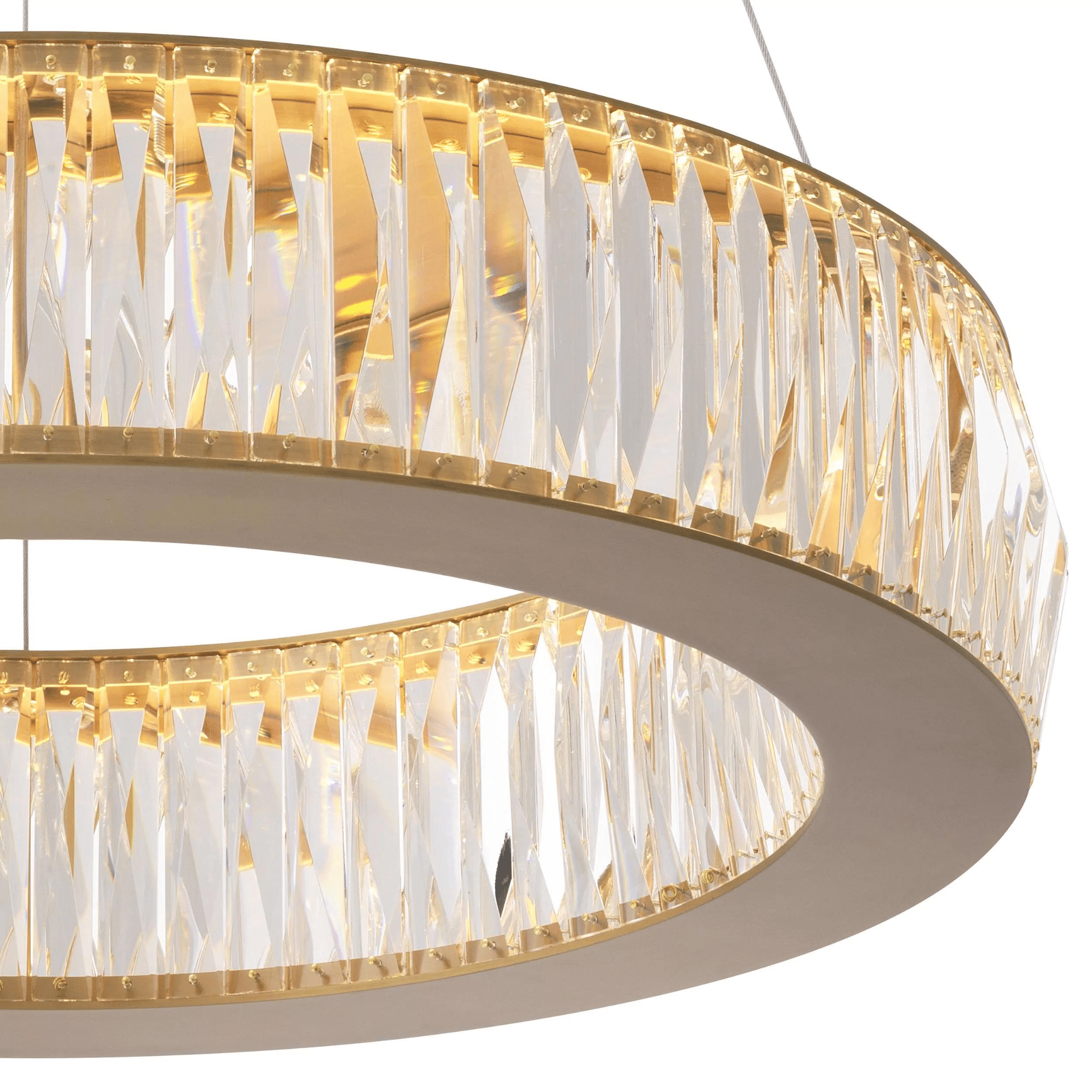 Vancouver L Modern Chandelier - Brass - Eichholtz - Luxury Lighting BoutiqueCeiling LightEichholtz