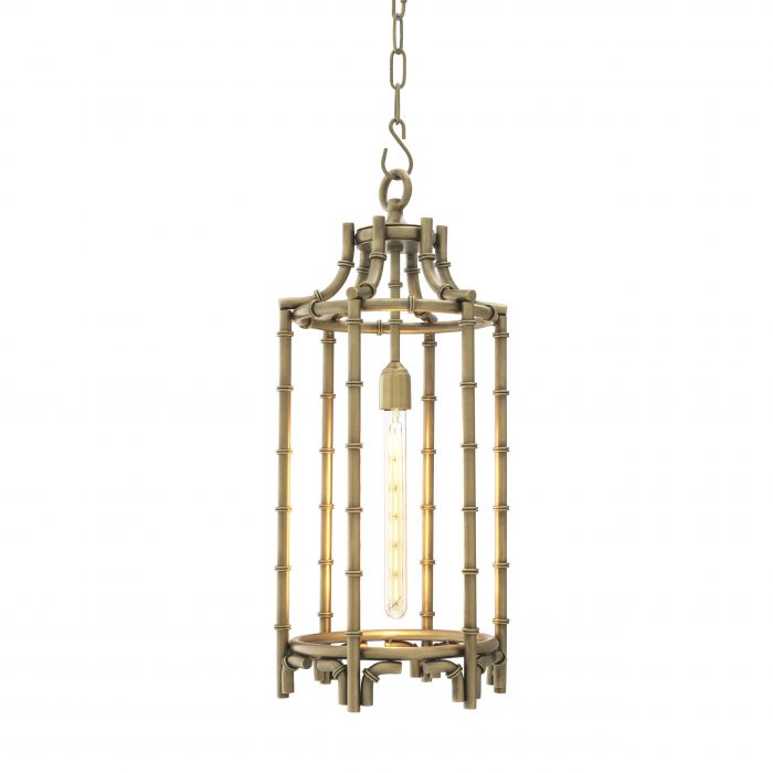 Vasco Lanternn - Antique Brass - Eichholtz (Ex-Display) - Luxury Lighting Boutique