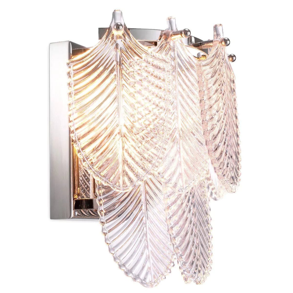 Verbier Wall Lamp - Nickel | Brushed Brass - Eichholtz - Luxury Lighting BoutiqueWall LightsEichholtz