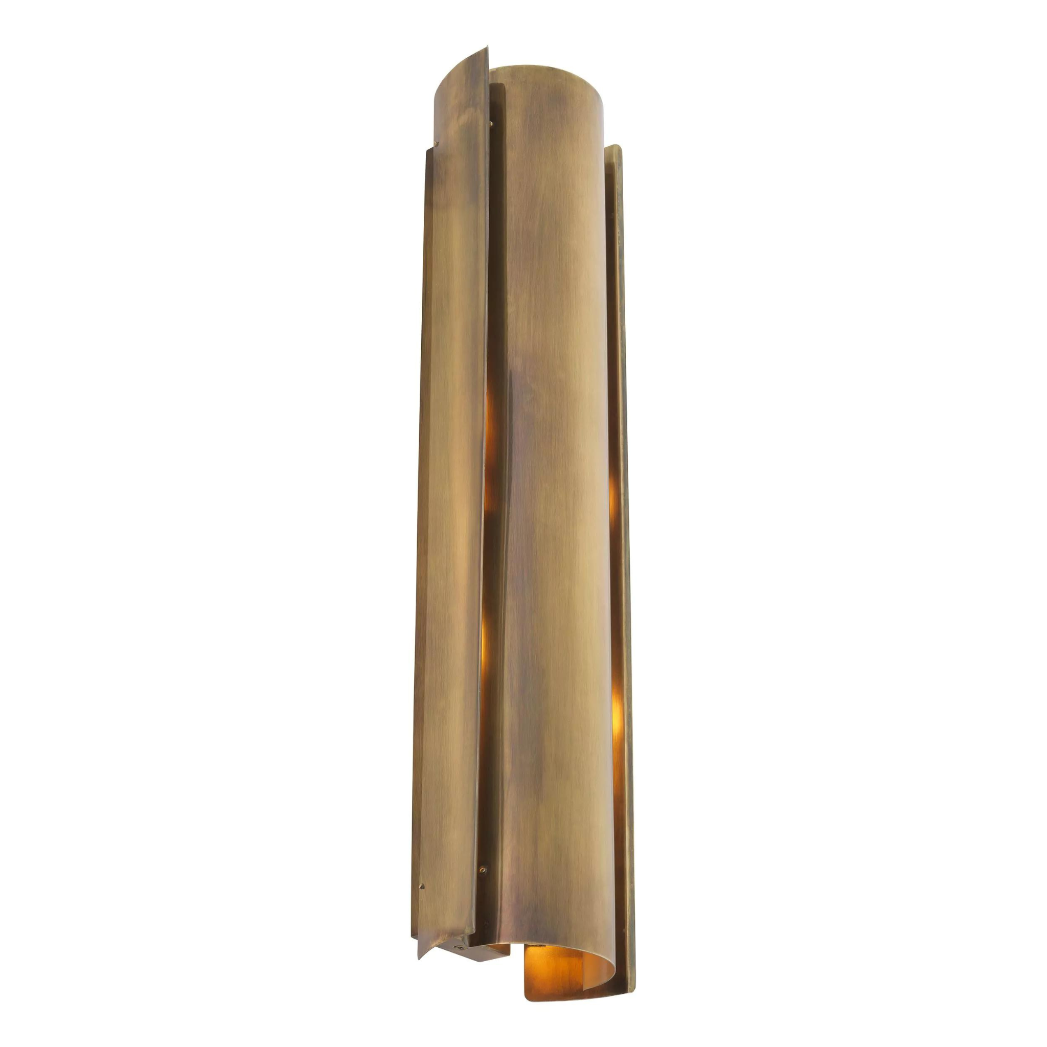 Verge L Wall Light (Vintage Brass Finish) - Eichholtz - Luxury Lighting Boutique