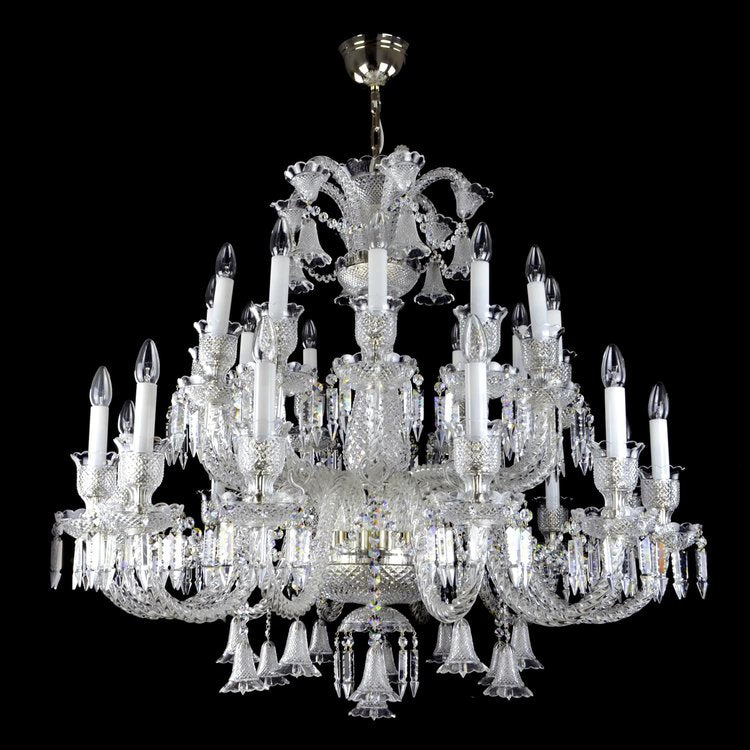 Vesper 24 Crystal Chandelier (Gold/Silver) - Wranovsky - Luxury Lighting Boutique
